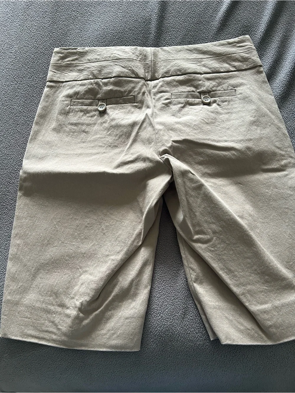 GAP Boys Tan Chinos with Plaid Flannel Lining